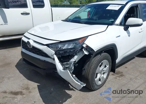 2021 Toyota Rav4 Hybrid Le из США, поврежденный, VIN 4T3M6RFV2MU031677